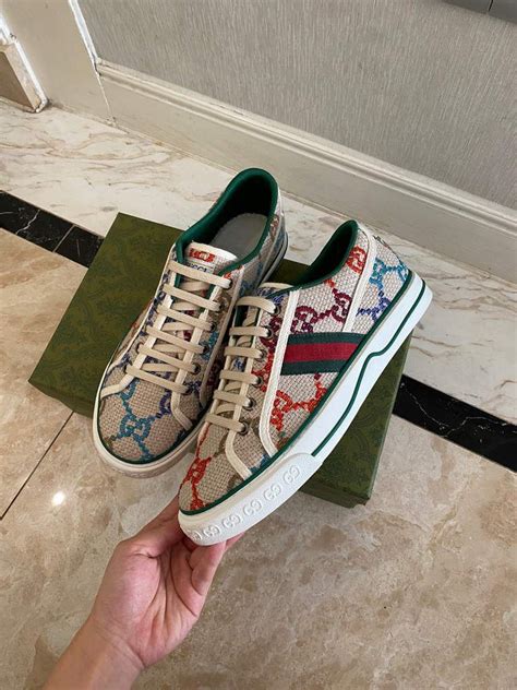 uncrease gucci shoes|knock off gucci tennis shoes.